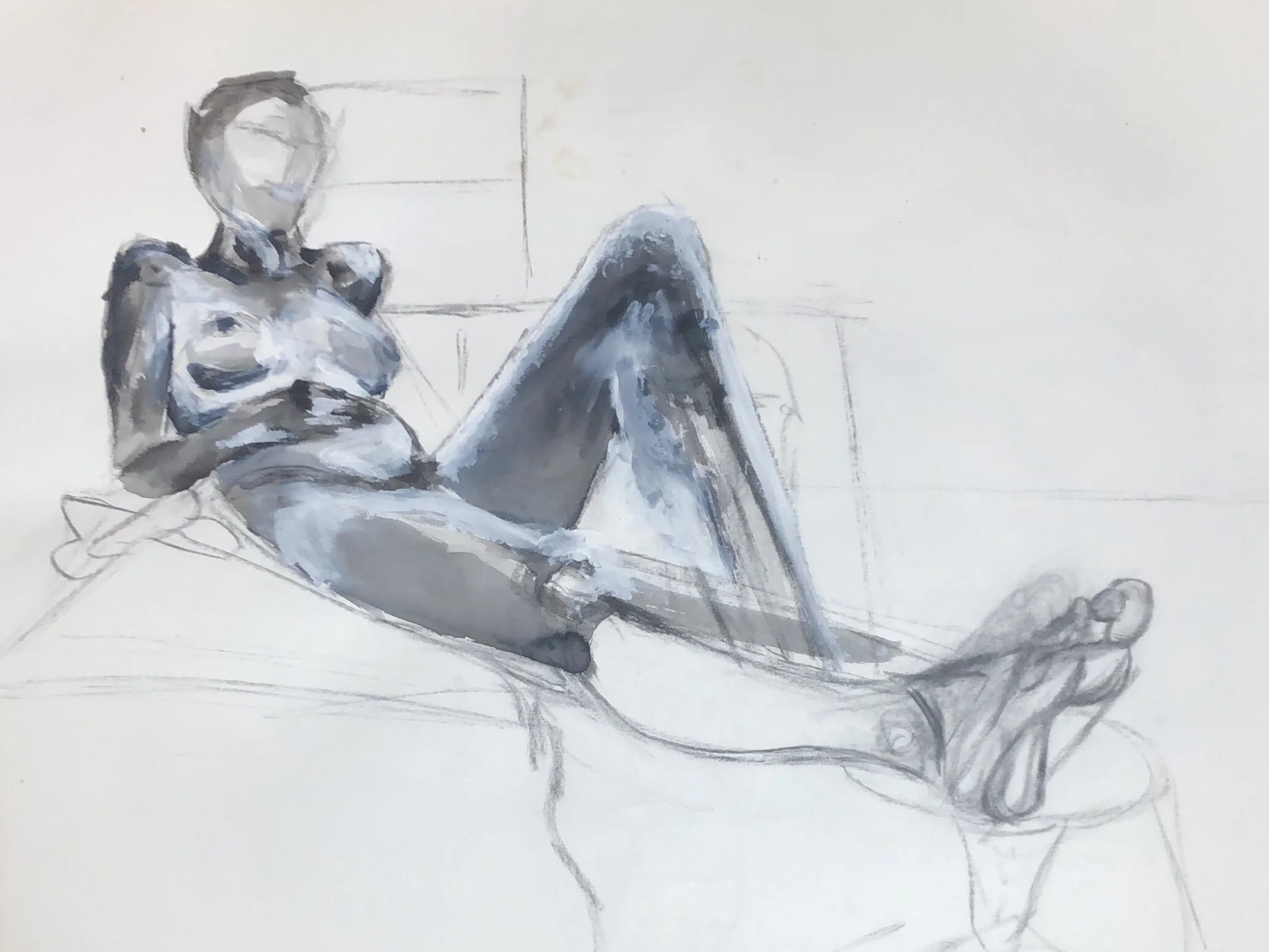 Reclining Woman 2001