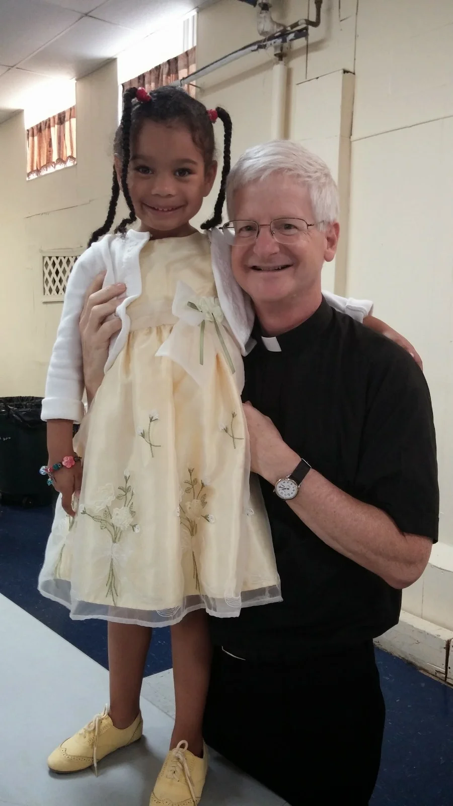 Fr. Rich and Amaya Allison