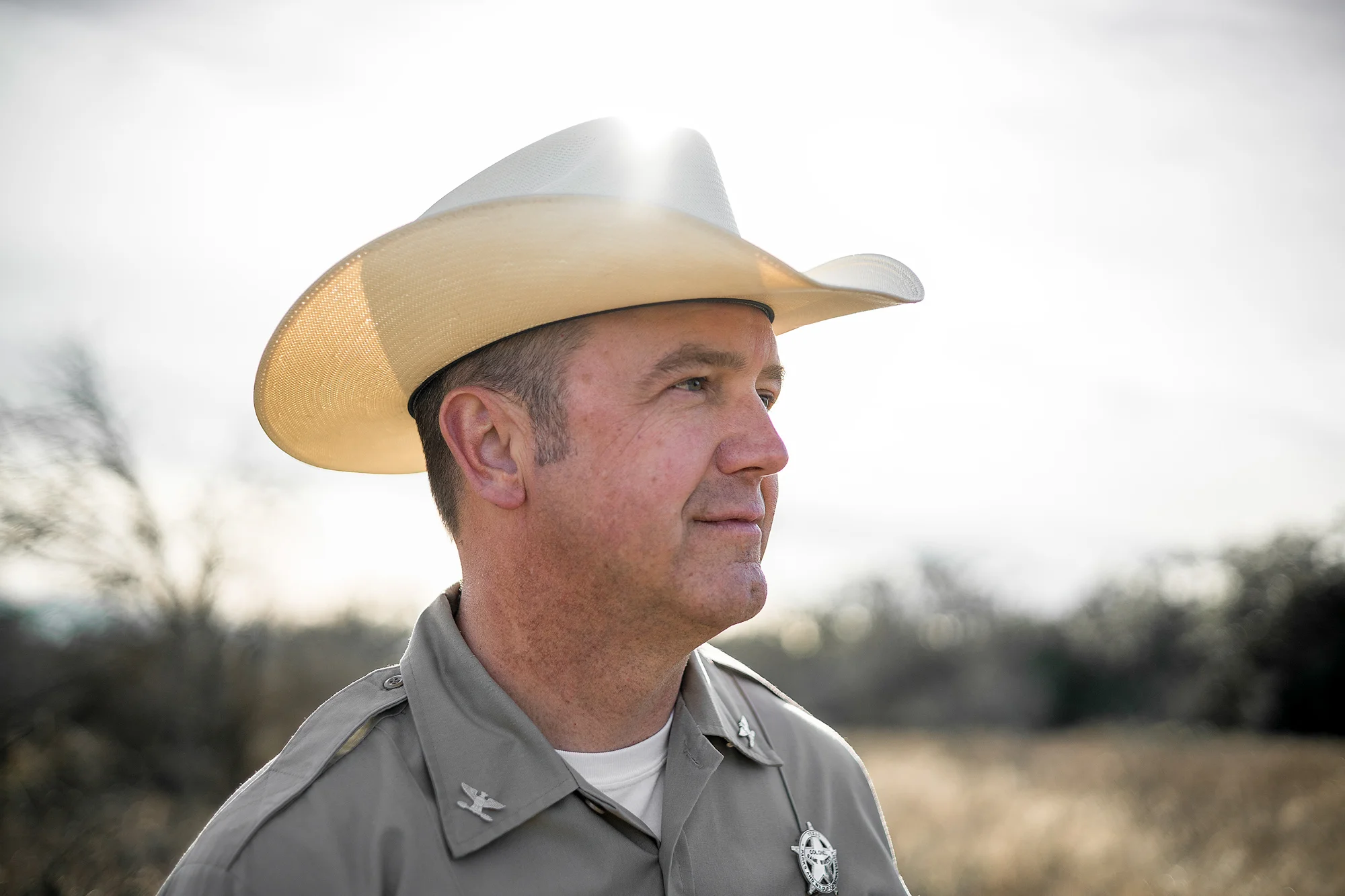 Colonel Grahame Jones, the Director of Law Enforcement who oversees the 550 game wardens serving in the state of Texas