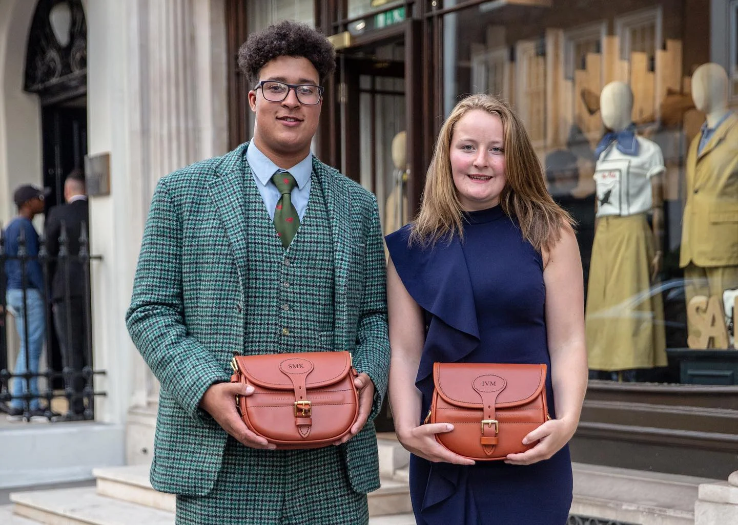 Sam Kilduff, 18, and Iona Macpherson, 20, the first winners of the Holland & Holland Conservation Bursary Scheme. Iona will be carrying out a trial to investigate the effect of tick control for sheep on the welfare of ground nesting birds in the Angus Glens whilst Sam will be traveling to New Zealand for two weeks to learn about the protection of indigenous wildlife through innovative predator control. Both projects will enable the winners to develop their understanding of conservation and contribute to the wider rural community in Britain.