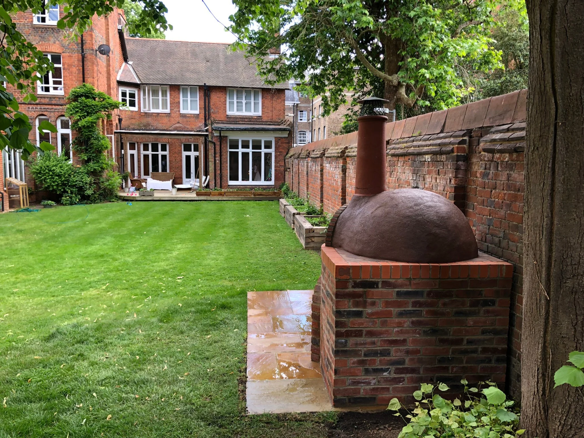 Eaton College Wood Burning Pizza Oven