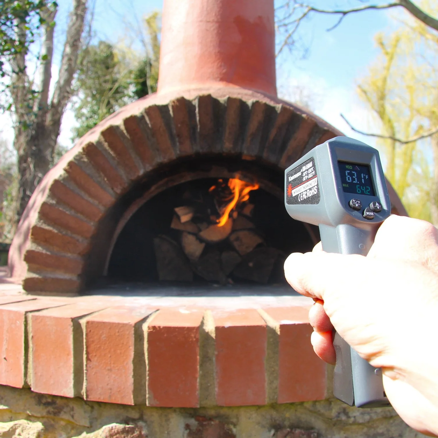 Pizza Ovens Accessories BROWNING OVENS Infrared Thermometer