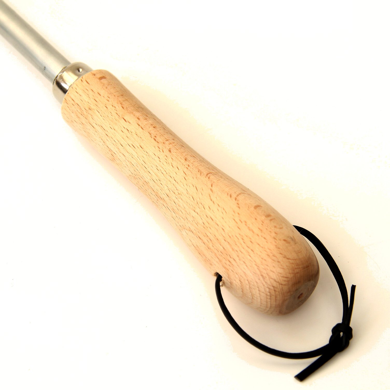 Pizza Oven Tools Wooden Handle, Coal and ember hook side rake, Browning Ovens, Dimensions Hook Ember Rake, Pizza Oven Tools