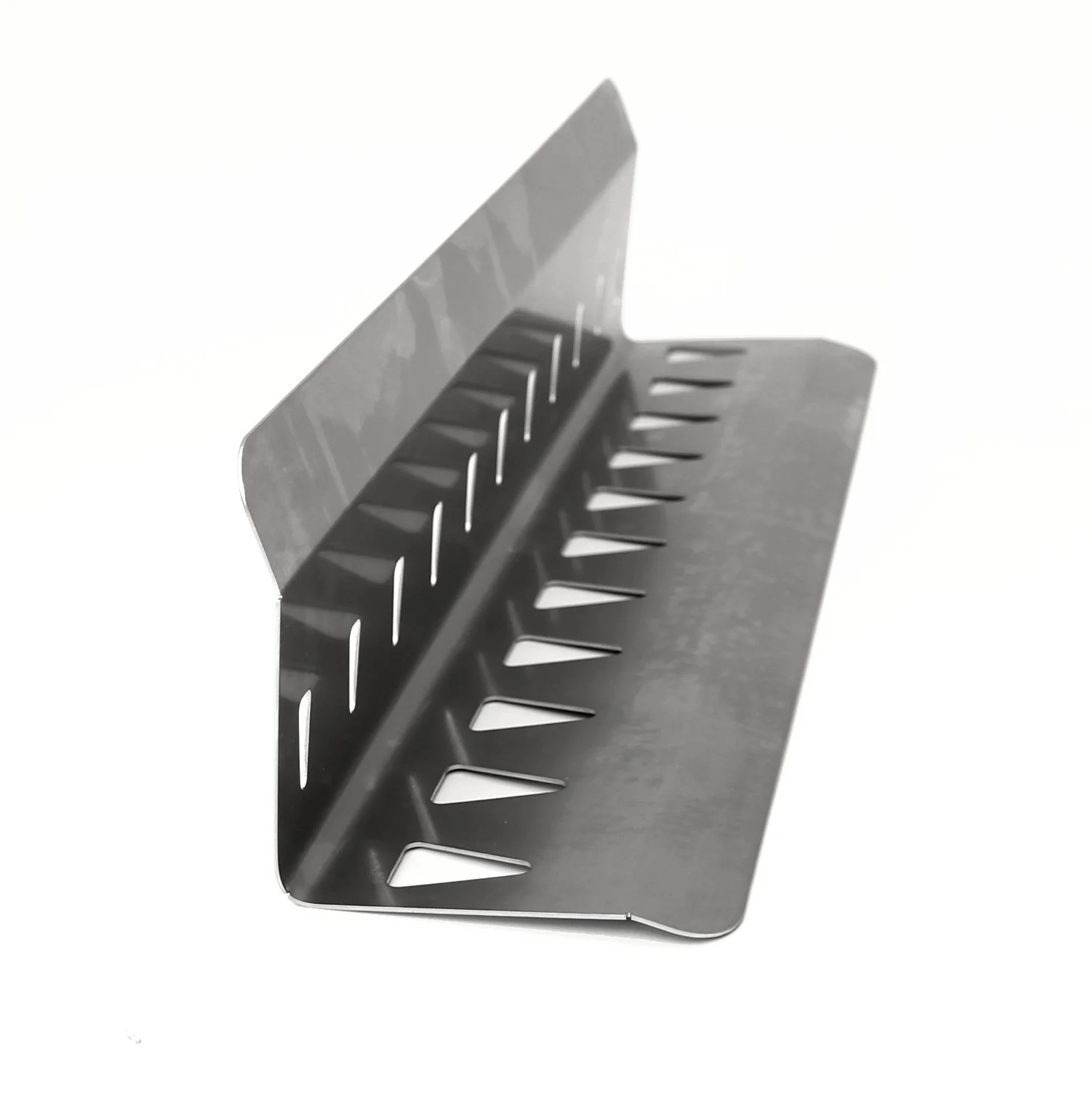 Pizza Oven Fire Shield Guard. Heat Flame Deflector 2 Way Operation, 45cm/18 inch width Medium