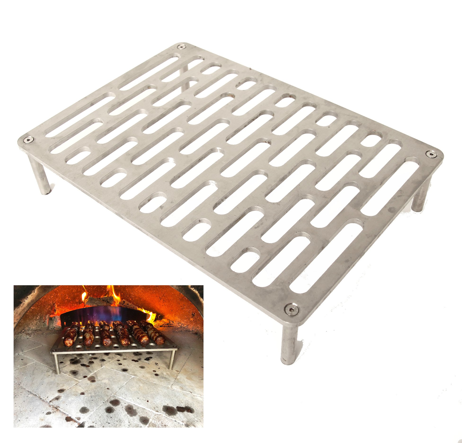 Browning Ovens Tuscan Grill for a pizza oven, Cooking in a Pizza Oven