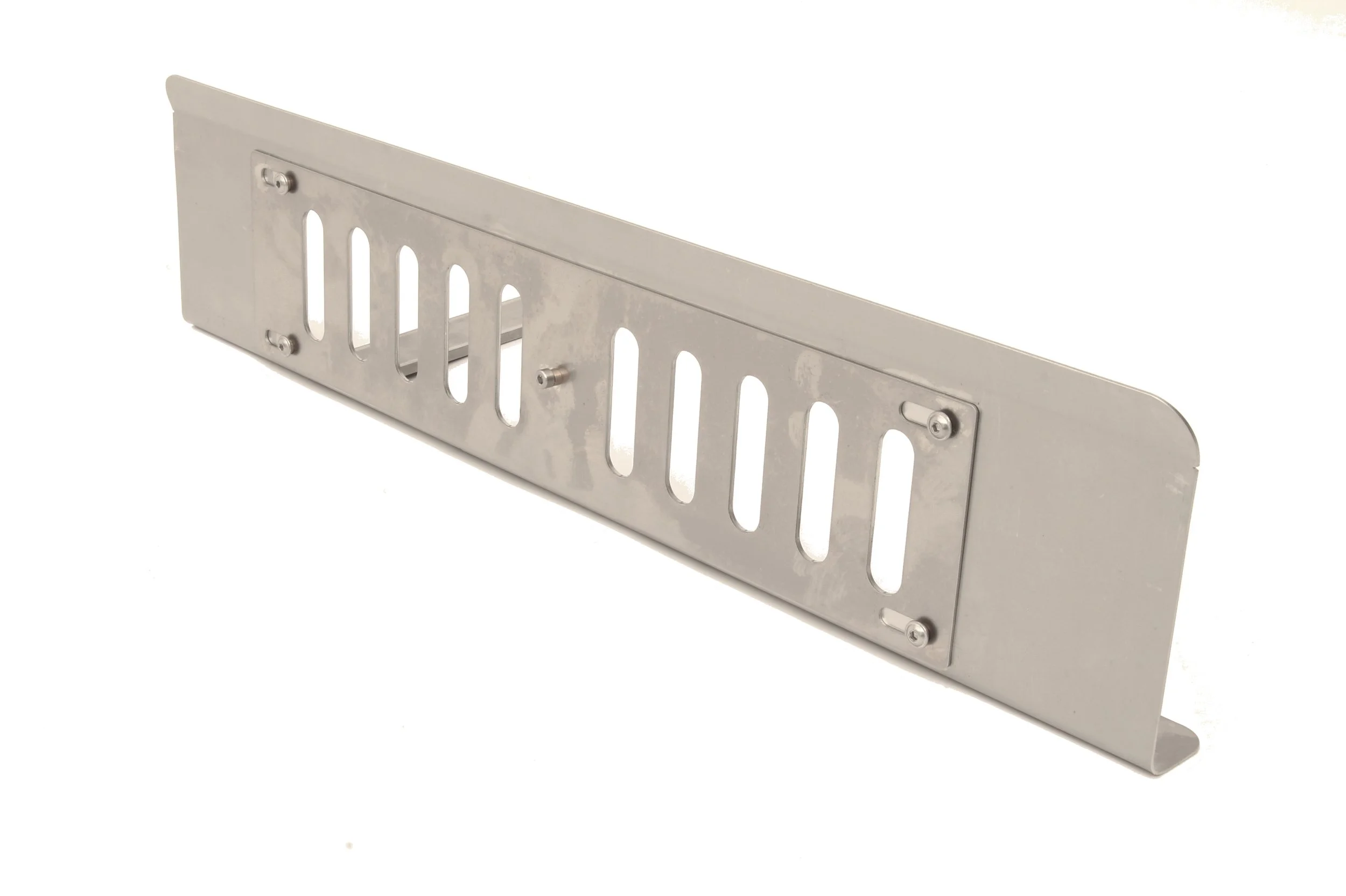 Adjustable Pizza Oven Fire Shield Heat Deflector Flame Guard, 50cm/20 inch width. Large Version