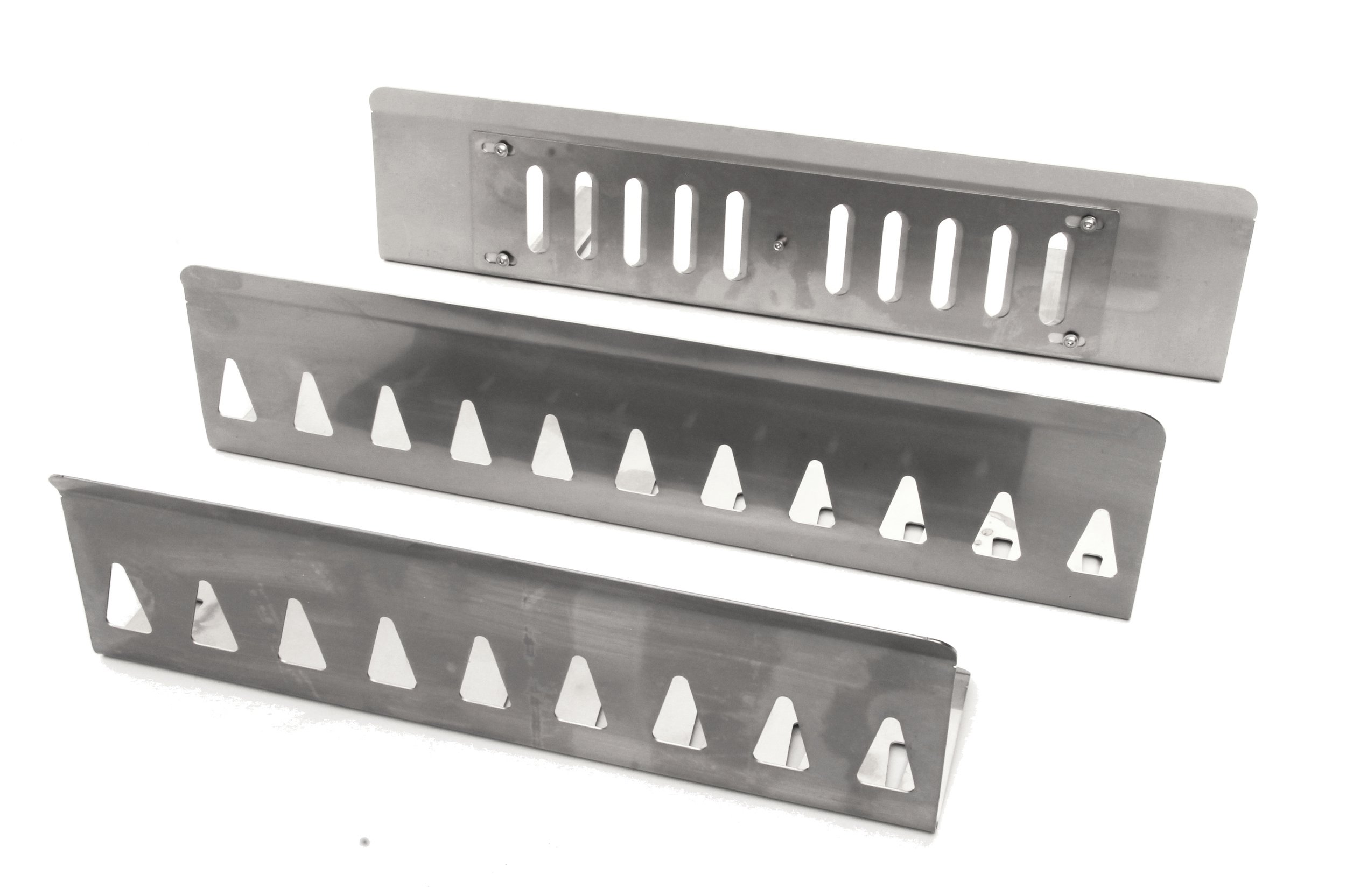 3 fire shield, heat shield, flame tamer, pizza edge protector.