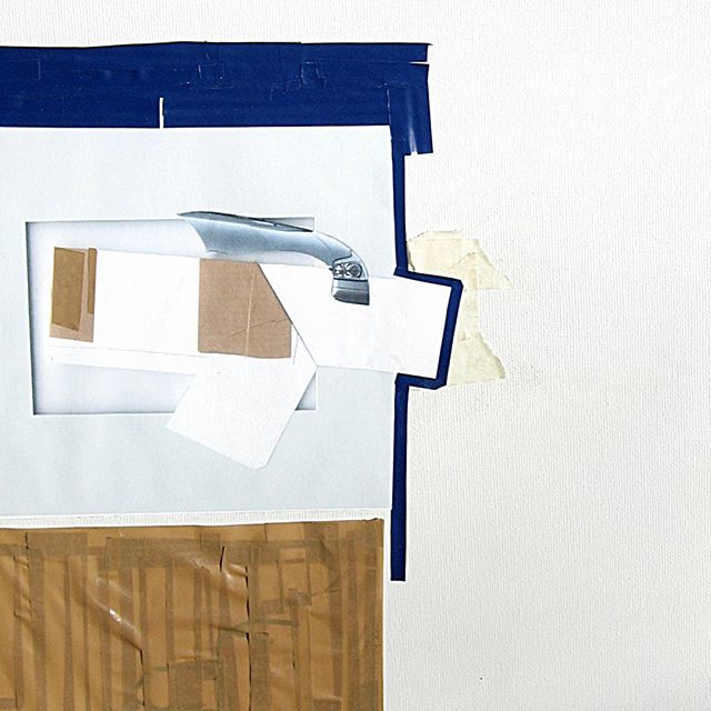 Arty Farty #4 /// #novemberbravo #collage #collageart #arty #artyfarty #art #johannijhoff #tape #tapeart #tapeartist
