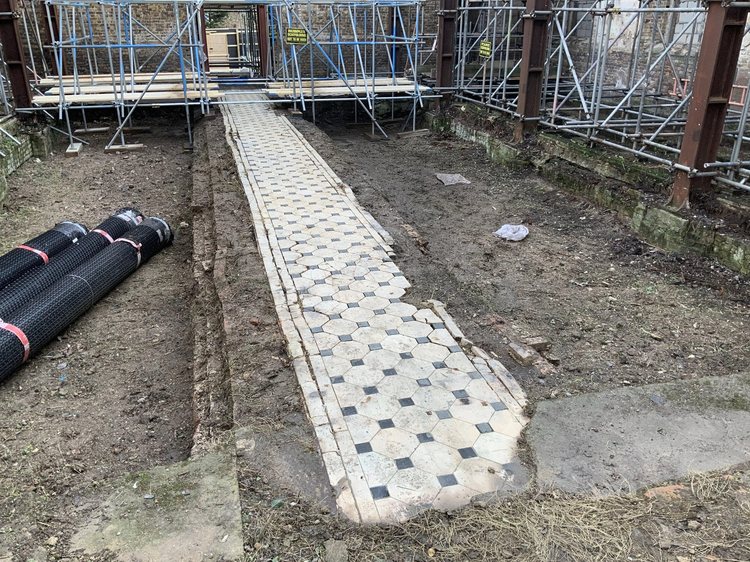 Project Update : Scaffolding Rises