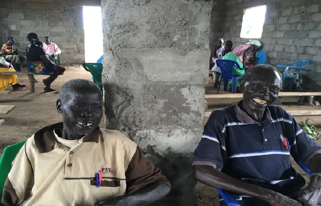 (Angelo and Pierensio, community facilitators in Gorom)