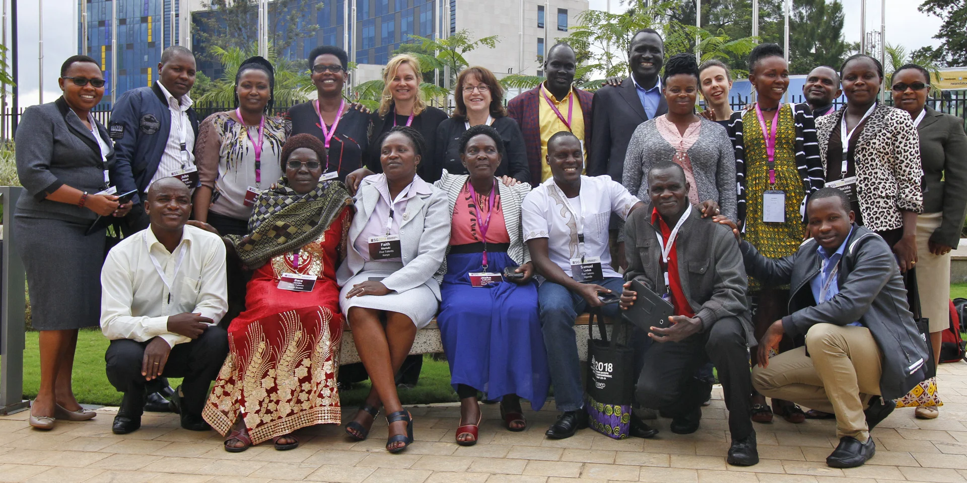 Five Talents program leaders and trainers from across Eastern Africa.