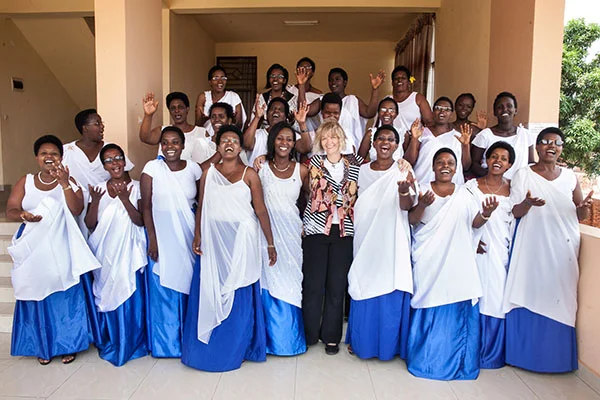Sonia Patterson in Burundi