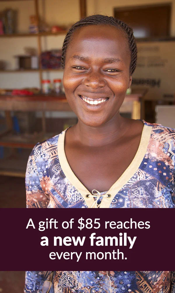Empower a New Family Each MOnth