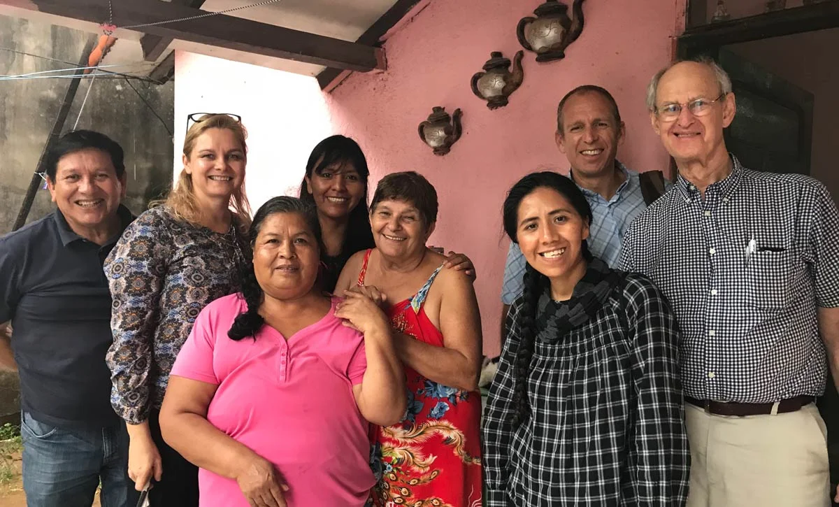 Five Talents program leaders and friends in Bolivia.