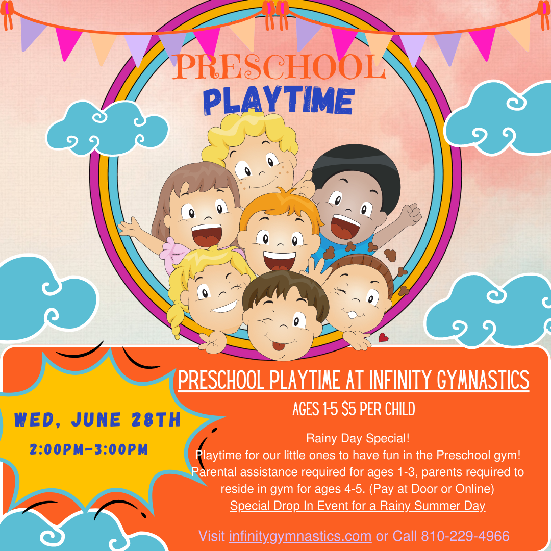 Special Rainy Day - Preschool Playtime (Wed 6/28)