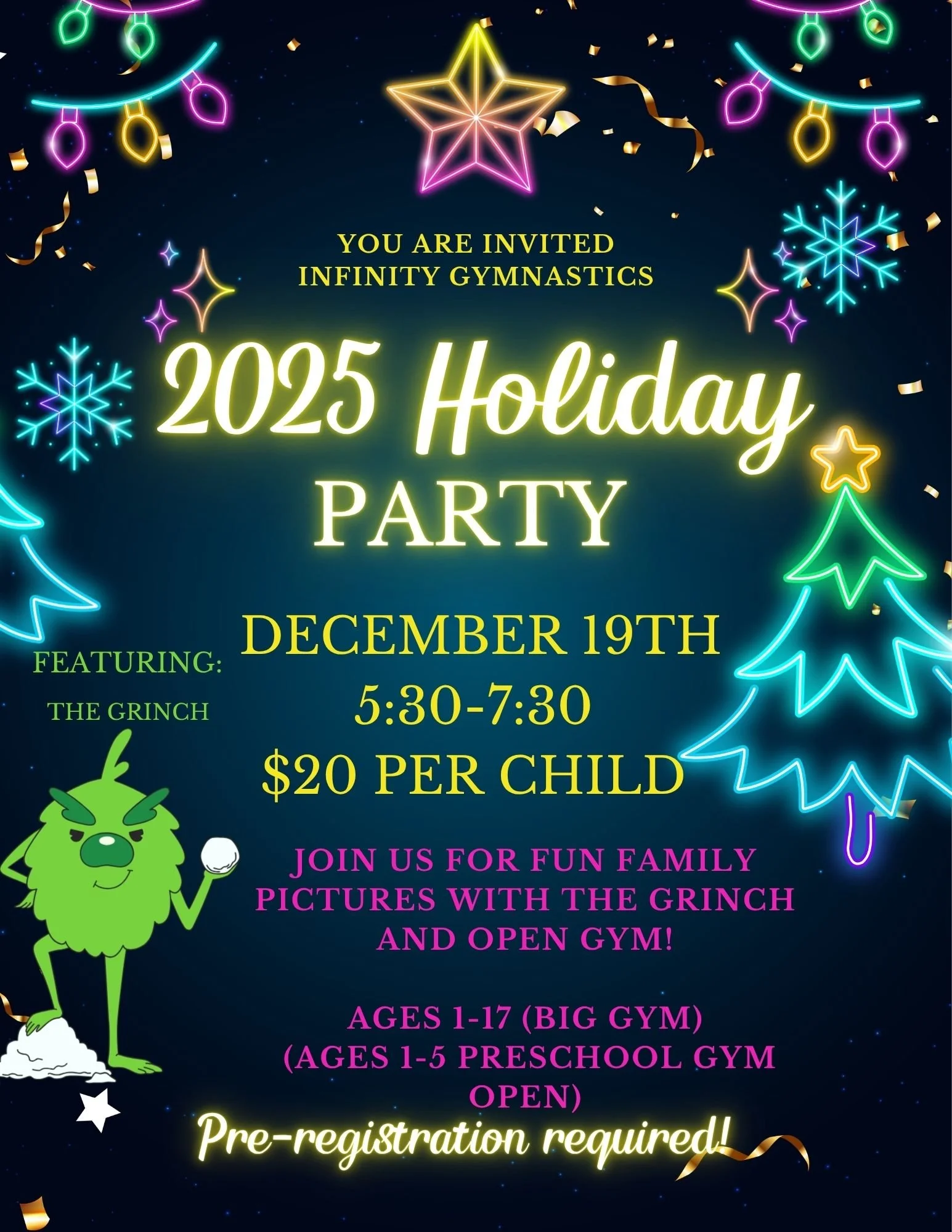 Holiday Party (Ft. The Grinch)
