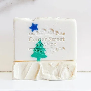 Maine Flag or Artisan Evergreen Soap Bar