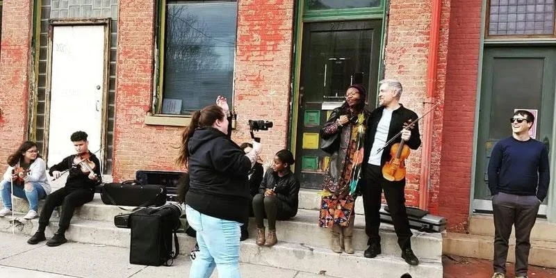 Click here to see: Make america great not the land of hate again Music video —Photo by Rose Luciano,