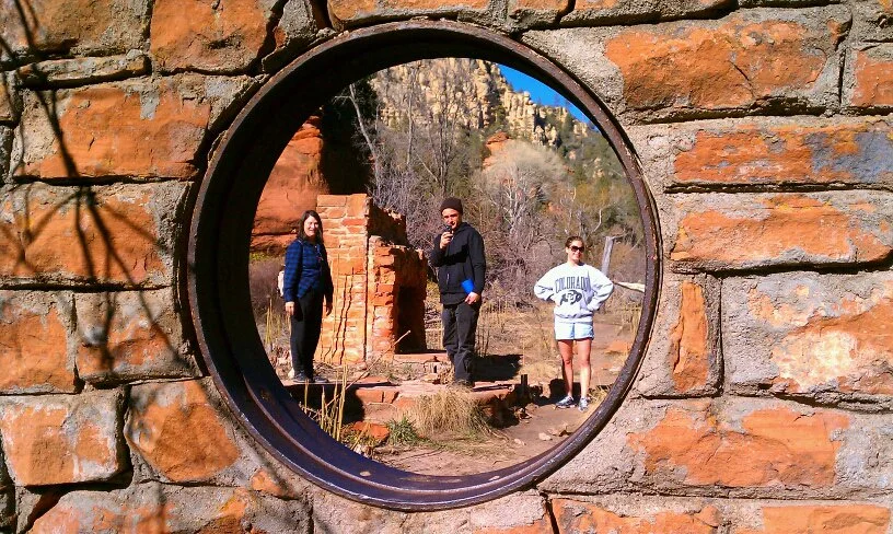 West fork hike with family members - sedona