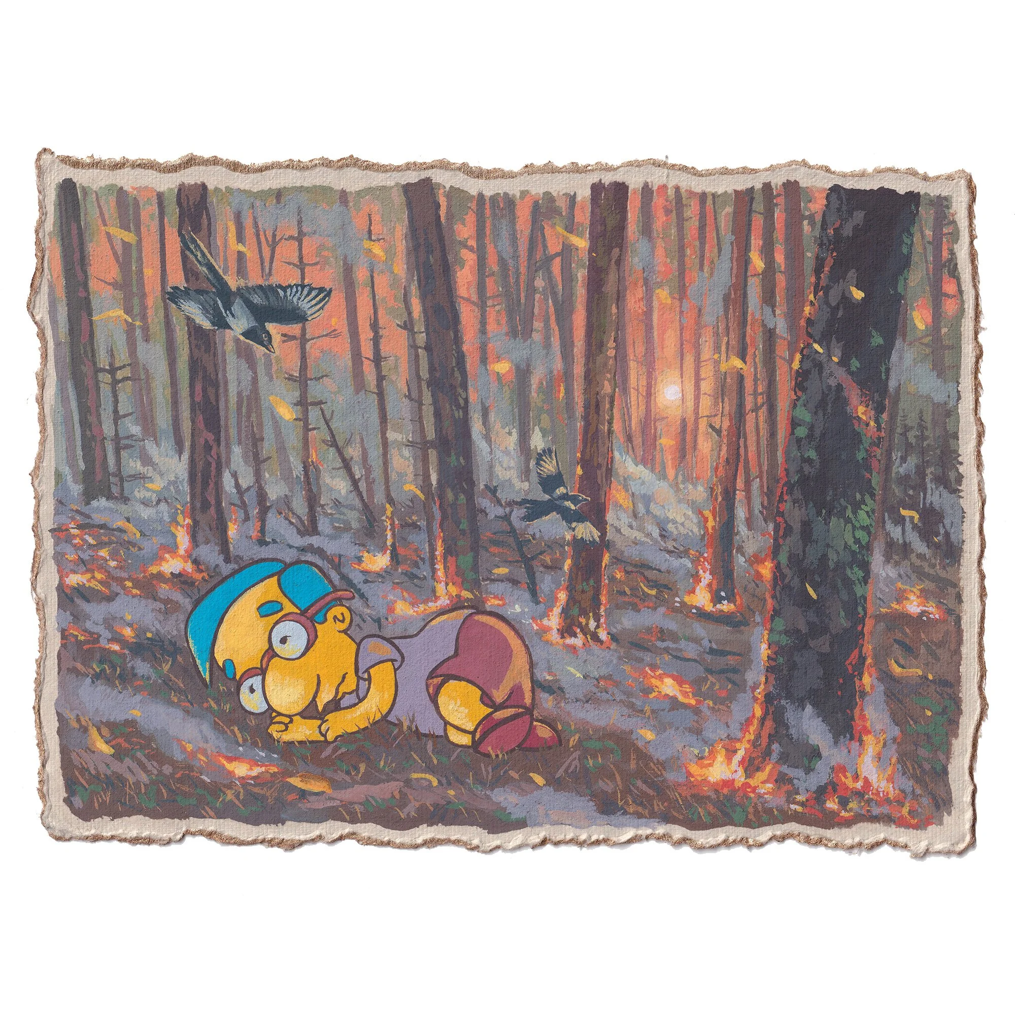 "World’s On Fire" Original