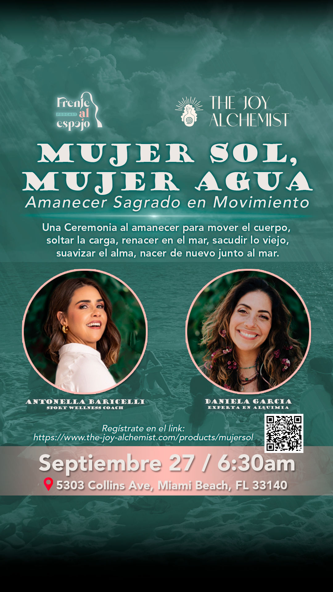 Mujer Sol, Mujer Agua - Amanecer sagrado entre mujeres