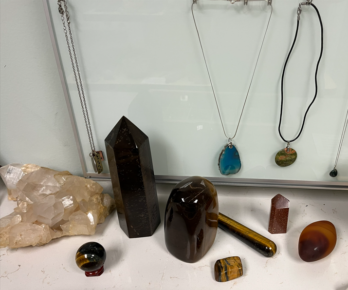 Dark Crystal Collection – Towers, Spheres & Polished Gemstones