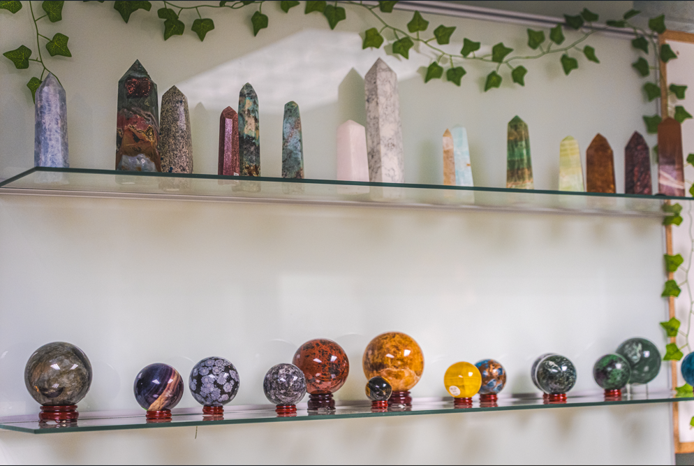 Crystal Towers & Gemstone Spheres – Assorted Crystals