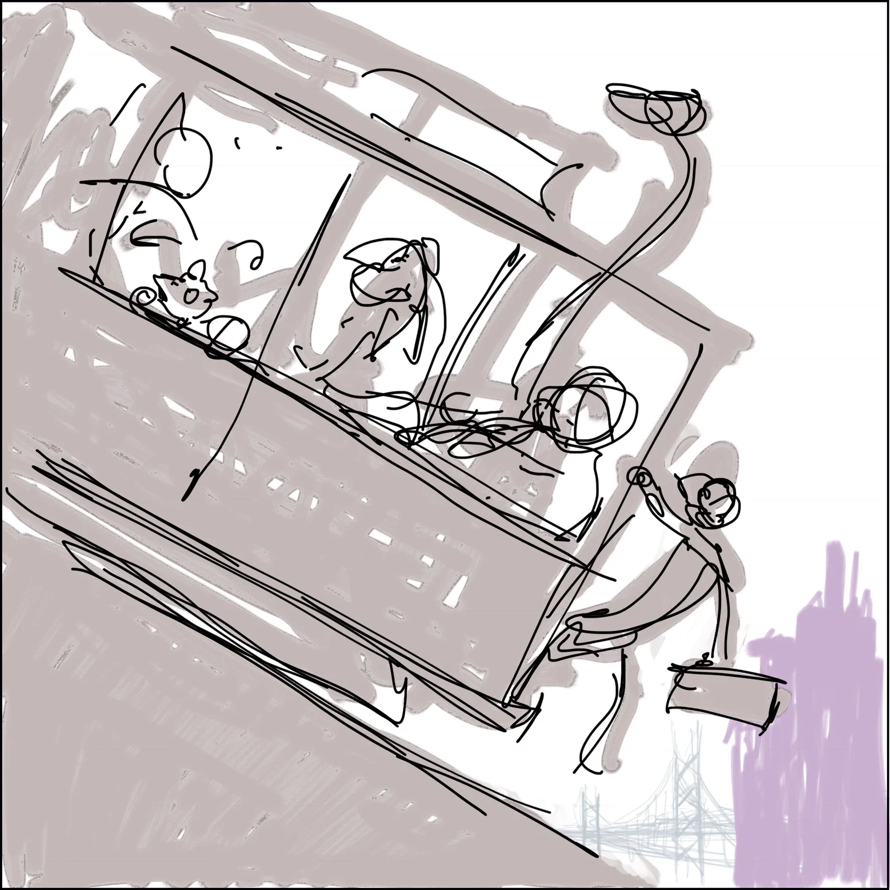 San Fransisco thumbnail sketch 