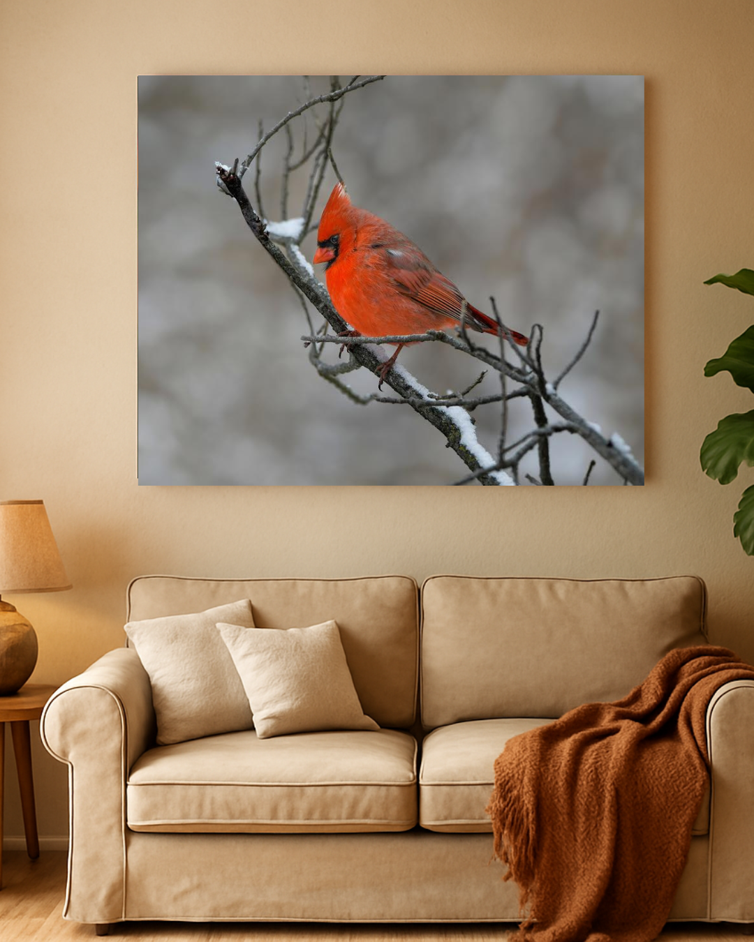 Peaceful Snowfall-In Home.png