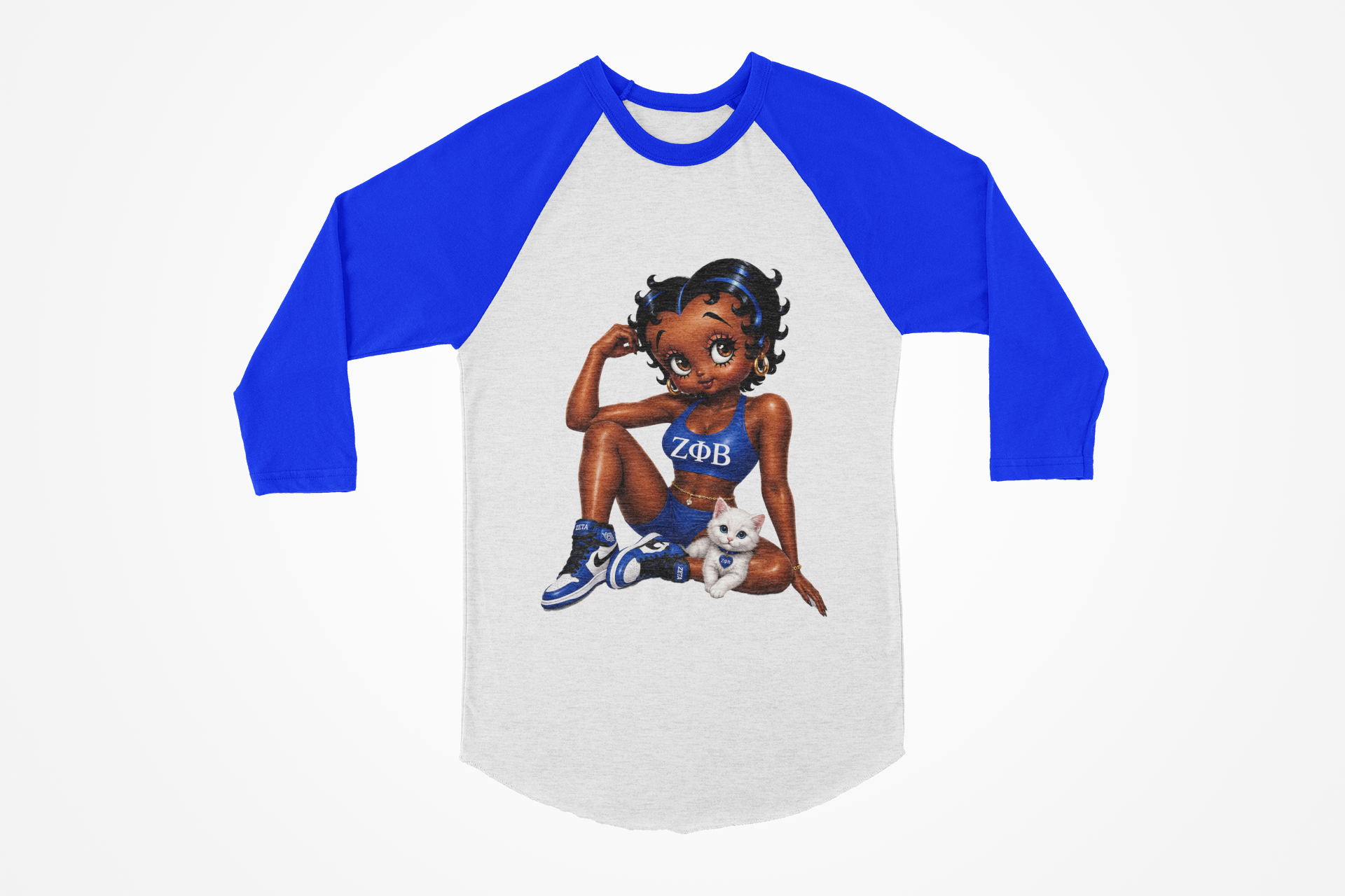 ZETA BETTY BOOP RAGLAN T-SHIRT