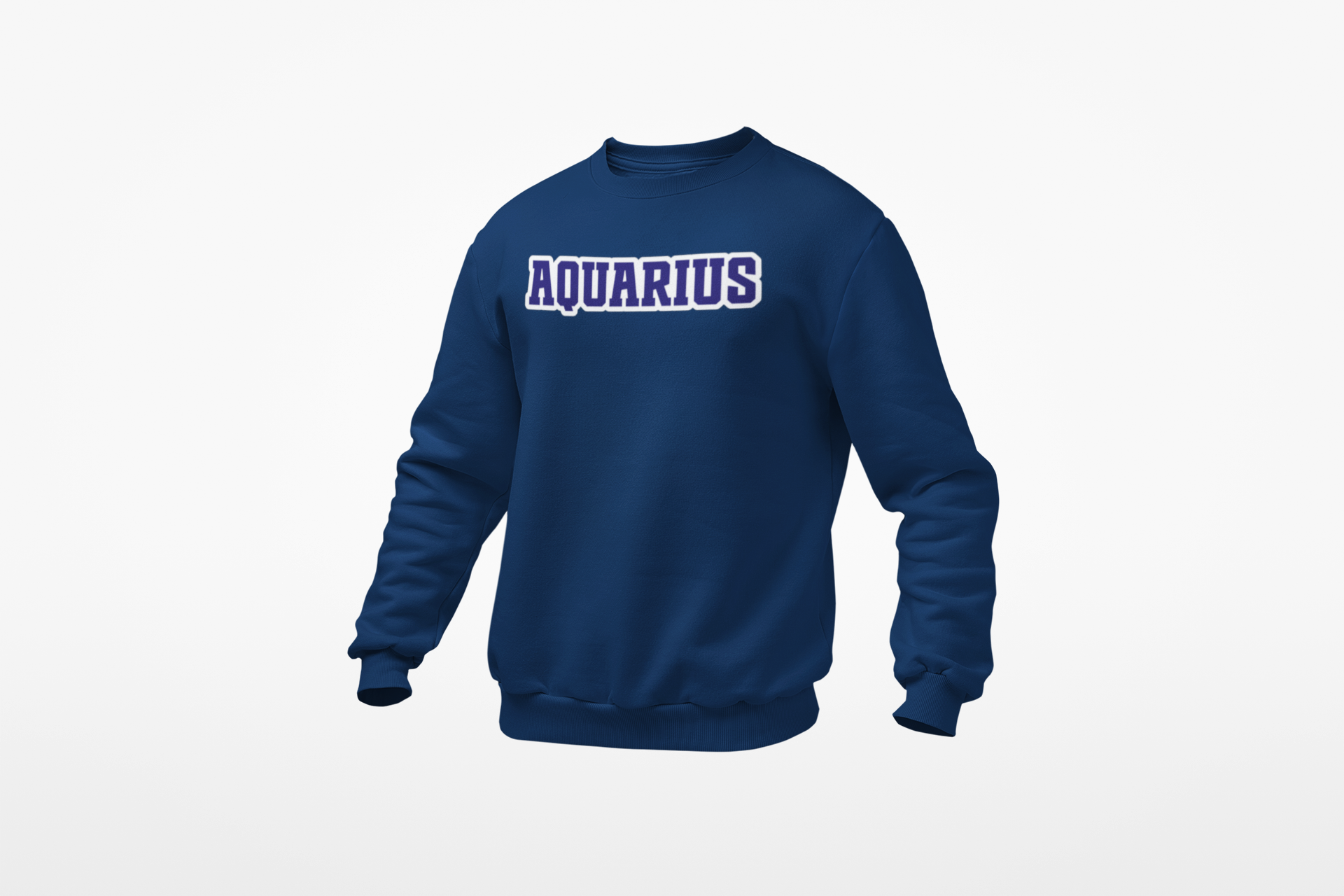 AQUARIUS (COLOR ON COLOR) SWEATSHIRT