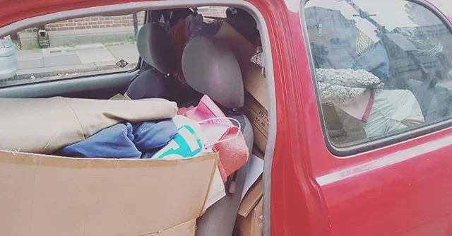 #Worthing - I just dropped off as much of the contents from the Gold Dust Boxes as I could today, I think it's going fill my car 3 times! You were so very generous.. by tomorrow all of the clothes and food will be with the lovely people at Turning Ti