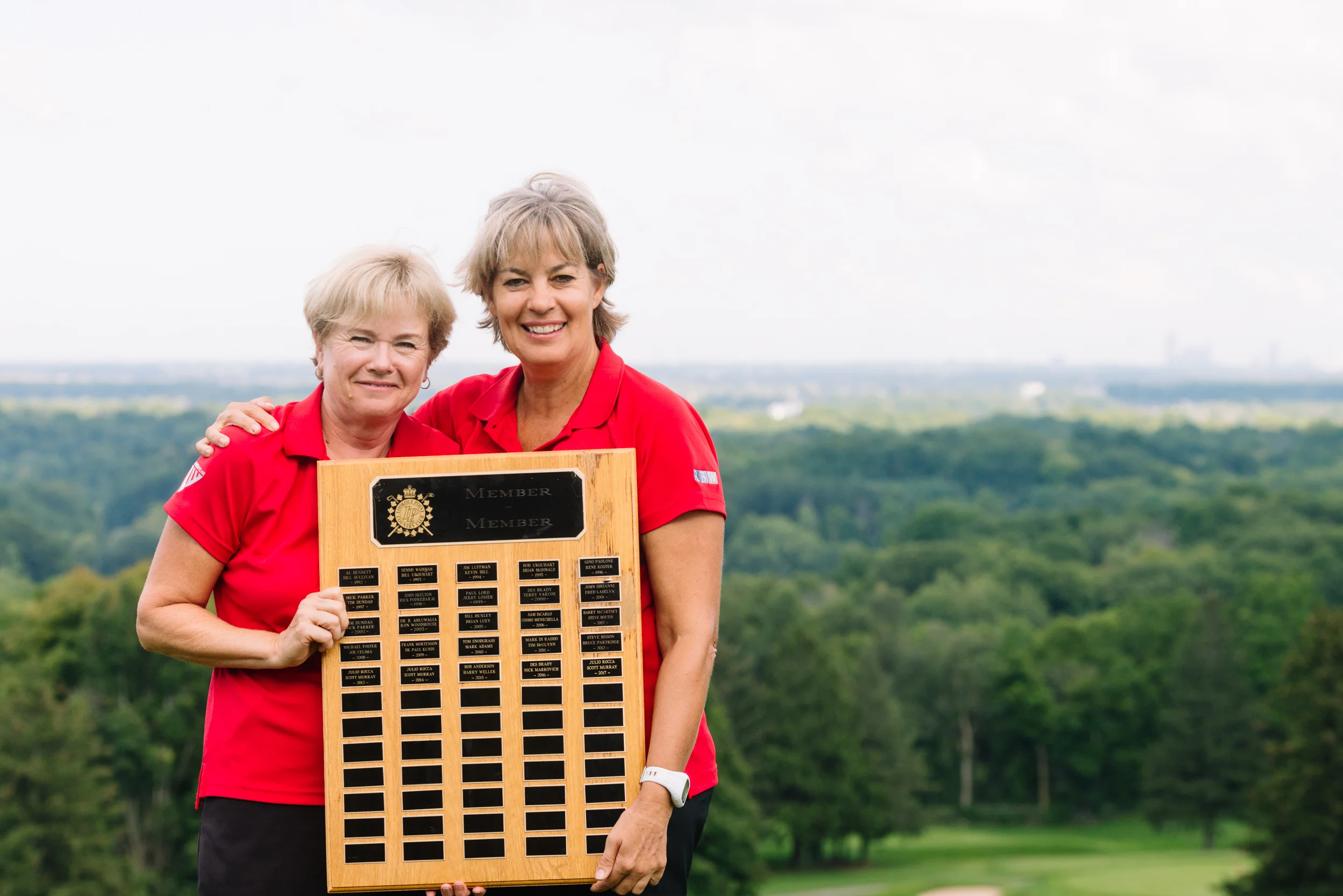 2018 Ladies Champions: Trish Farrow & Daleen Venter