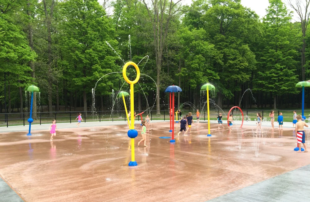 Camillus Park Splash Pad Design — Barton & Loguidice