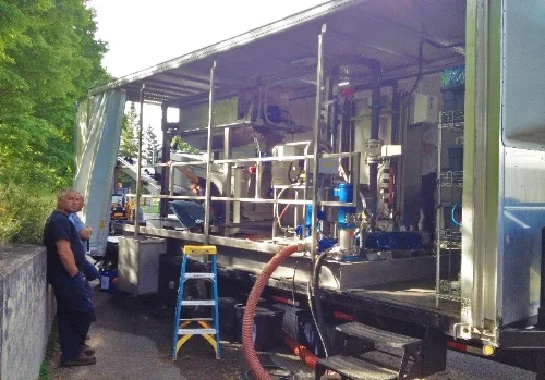 St. Lawrence County, NY – B&L Engineers oversee pilot testing of a screw press. Resulting improvements enable Village to save over $100,000 per year in sludge disposal costs.