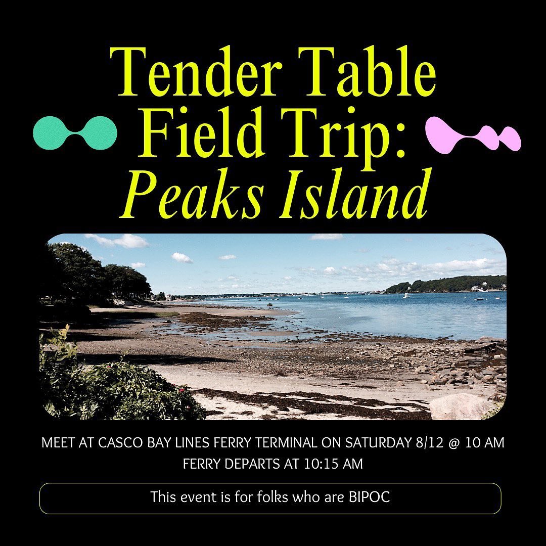 Peaks Island Field Trip
