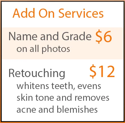 Name and Grade on Photos