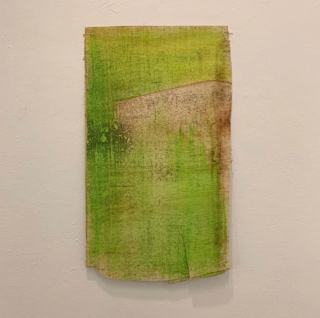 Broken Piece (Green), 2019 