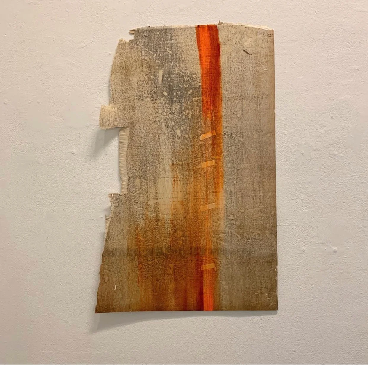 Broken Piece (Orange), 2019