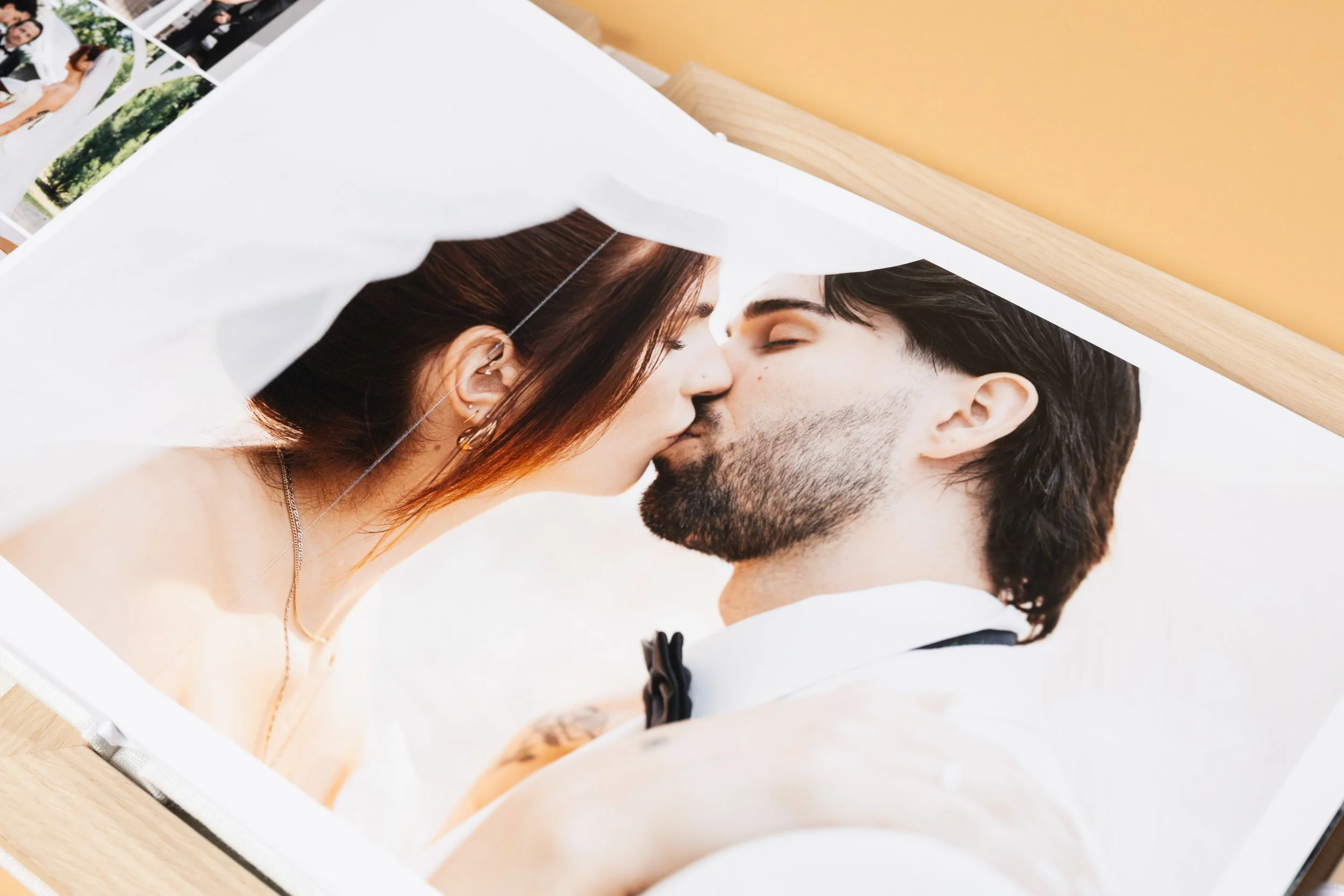 25x25cm Lux  Linen fotókönyv