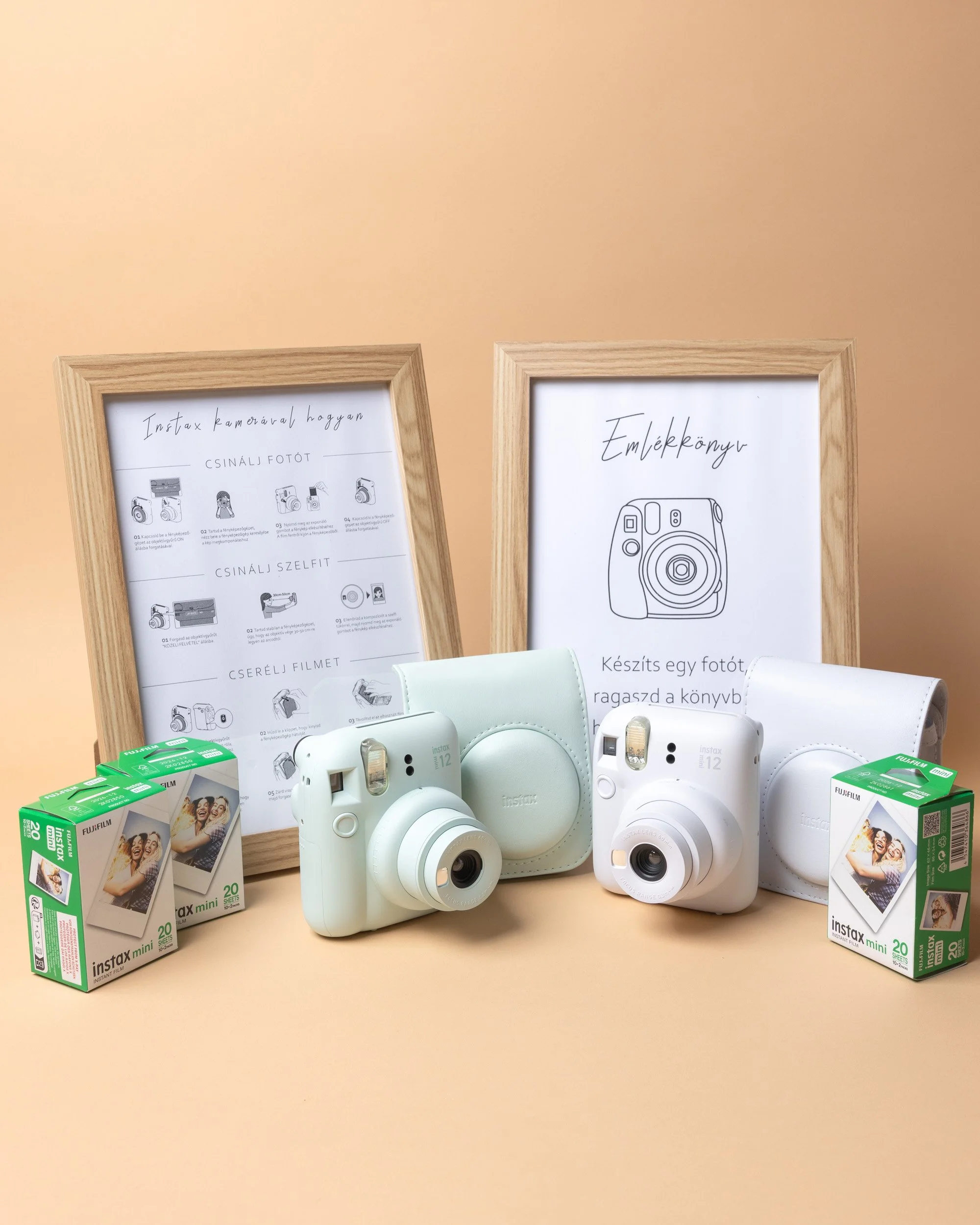 Instax az esküvőn – képek, üzenetek és emlékek a vendégektől