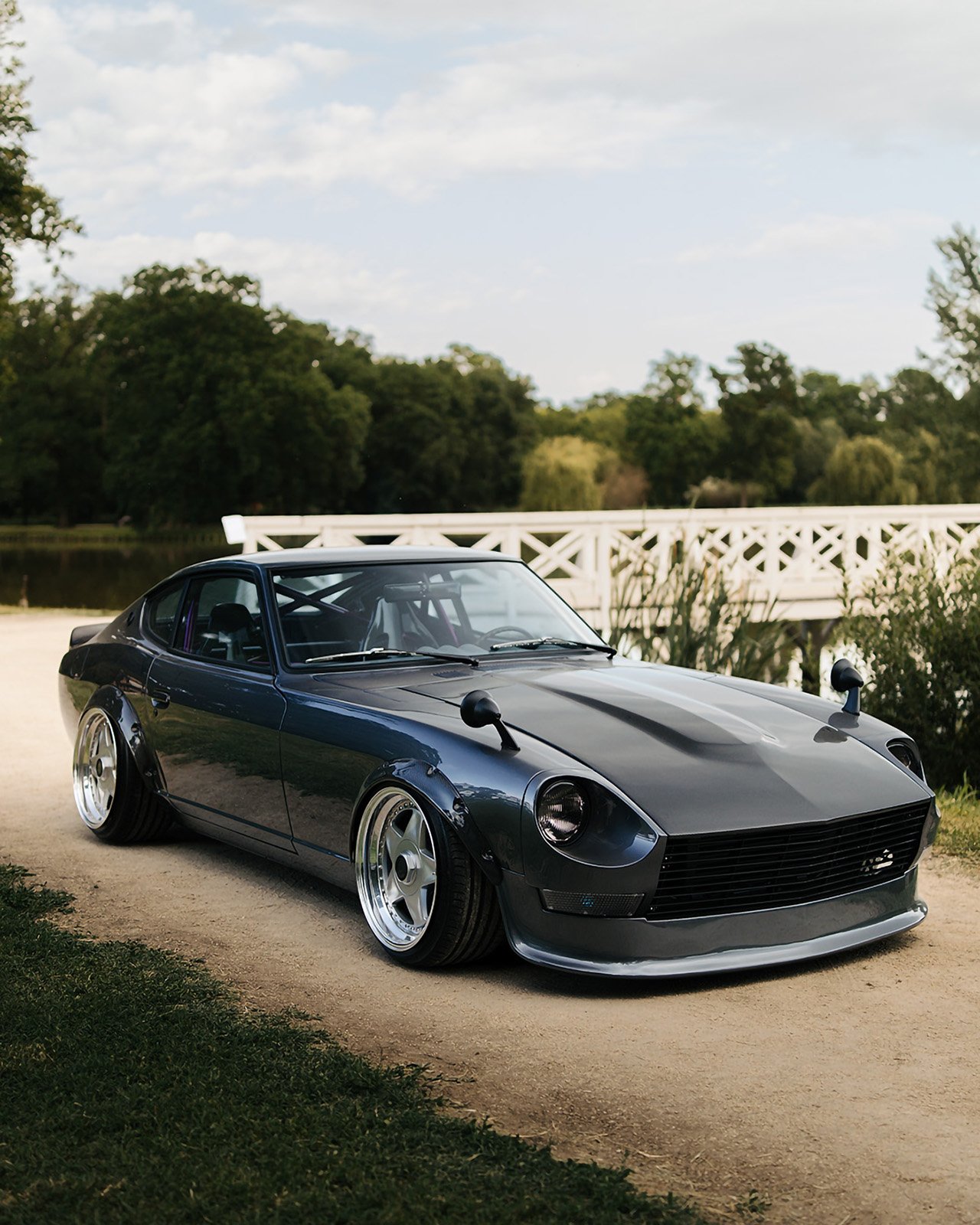 Nissan 260z vagyis az elterjedt nevén "A hangyász" az Idolz rendezvényen a Dégi kastélykertben.