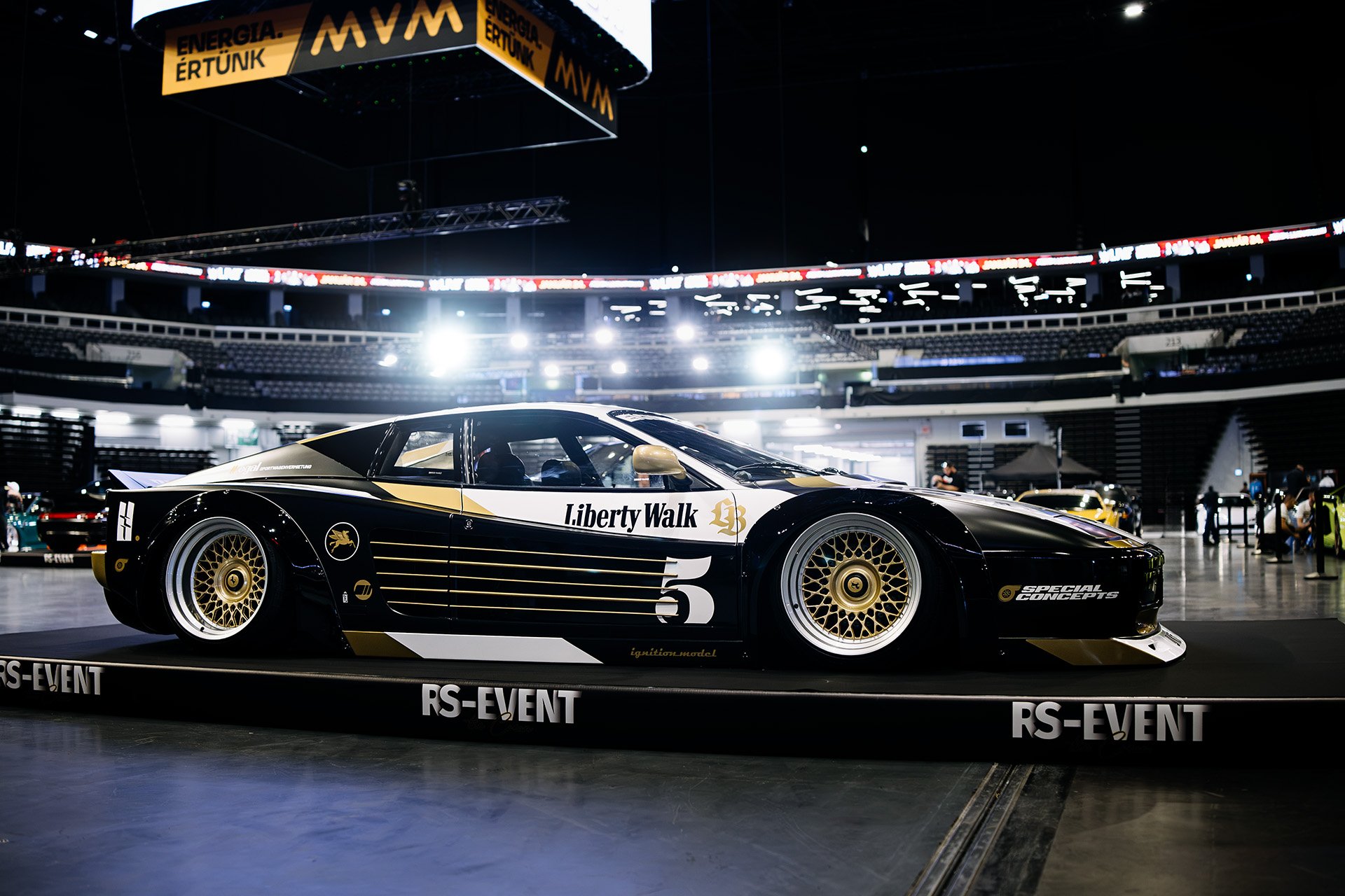 RS Event - The Cream 3  - LibertyWalk Ferrari Testarossa / MVM Dome Budapest