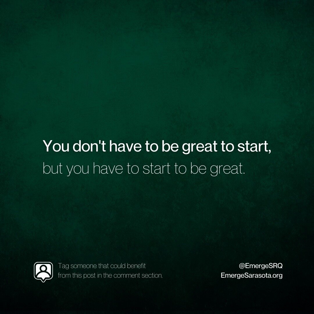 START today by being GREAT. 

FOLLOW ➡️ @emergesrq
FOLLOW ➡️ @emergesrq
FOLLOW ➡️ @emergesrq