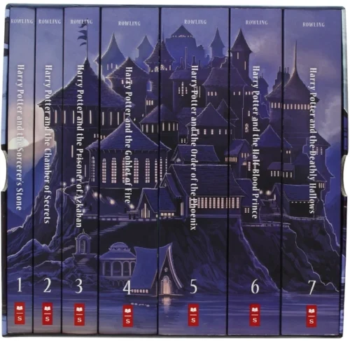Harry Potter boxed set, paperback, Kazu Kibuishi illustrations, $100