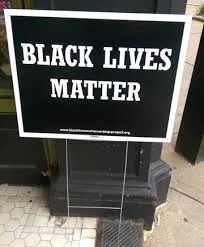 Black Lives Matter yard sign, $5. All proceeds go to the Philly Children's March organization