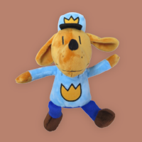 Know a Dog Man fan? Bring home a soft plush! $18