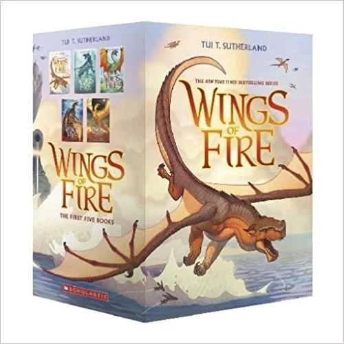 Wings of Fire Boxed Set, books 1-5. $34.95