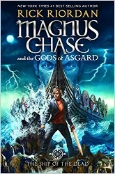 Book Three of a new series from Rick Riordan, this one set in Norse mythology. Magnus Chase, a once-homeless teen, is a resident of the Hotel Valhalla and one of Odin's chosen warriors. As the son of Frey, the god of summer, fertility, and health, M…