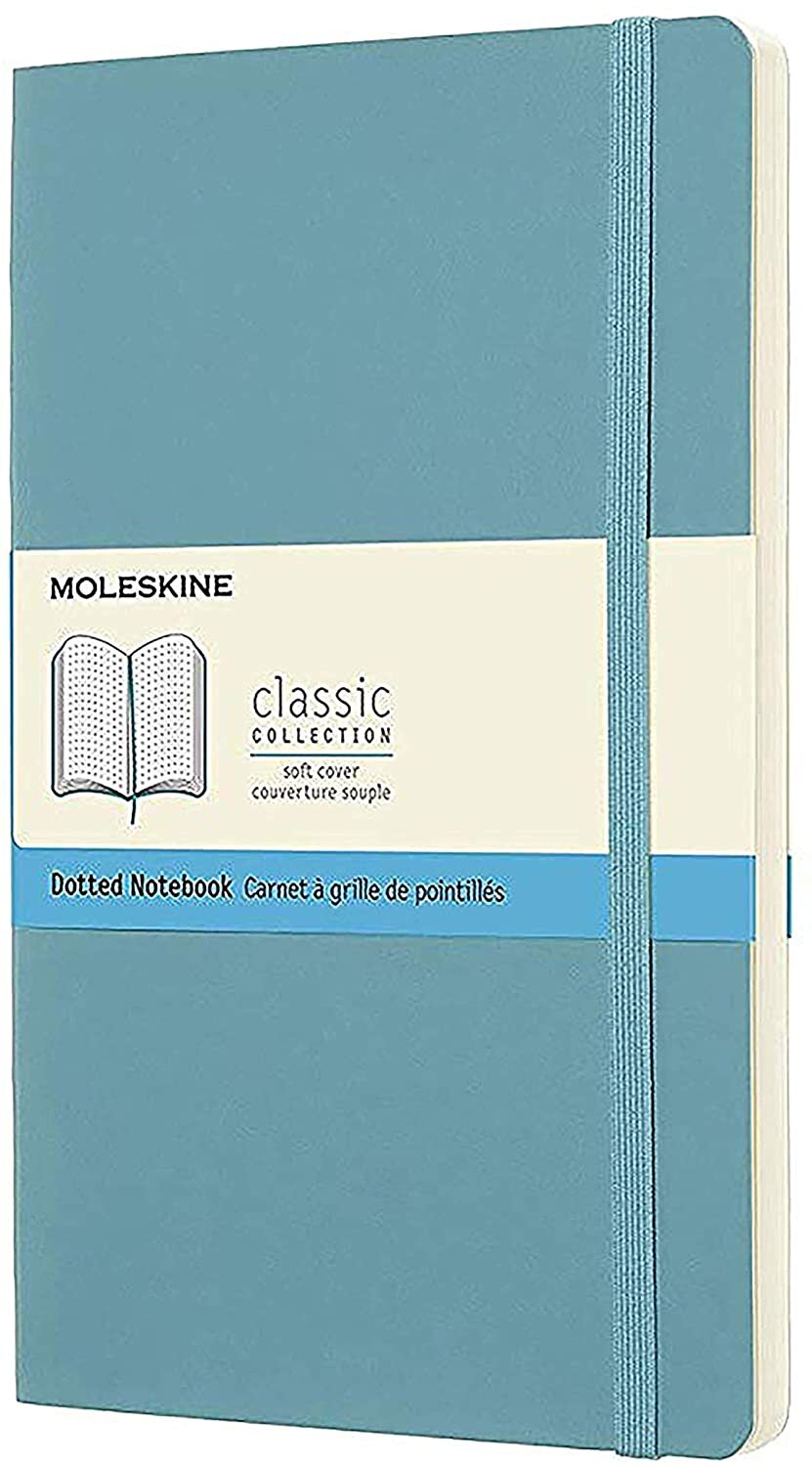 Moleskine Classic Collection Large Dotted Notebook Soft Cover 